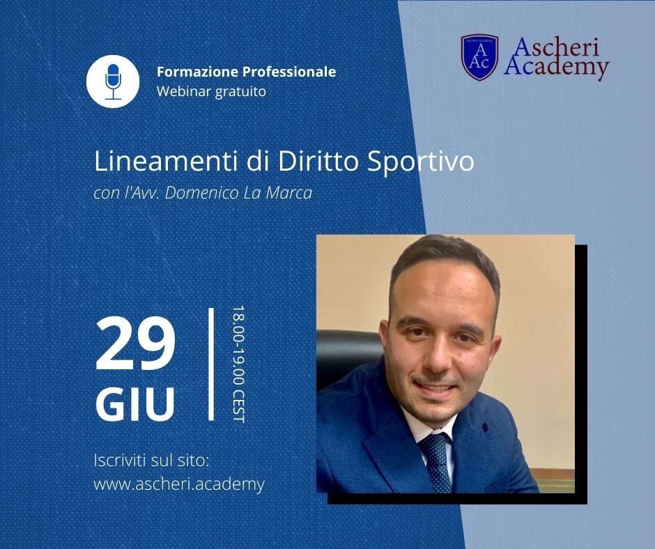 Lineamenti di Diritto Sportivo